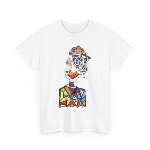 Copy of Colorful Elephant Unisex Heavy Cotton Tee | Casual Streetwear, Gift for Animal Lovers, Summer Style, Eco-Friendly Fashion, Unique [...] - Image 3